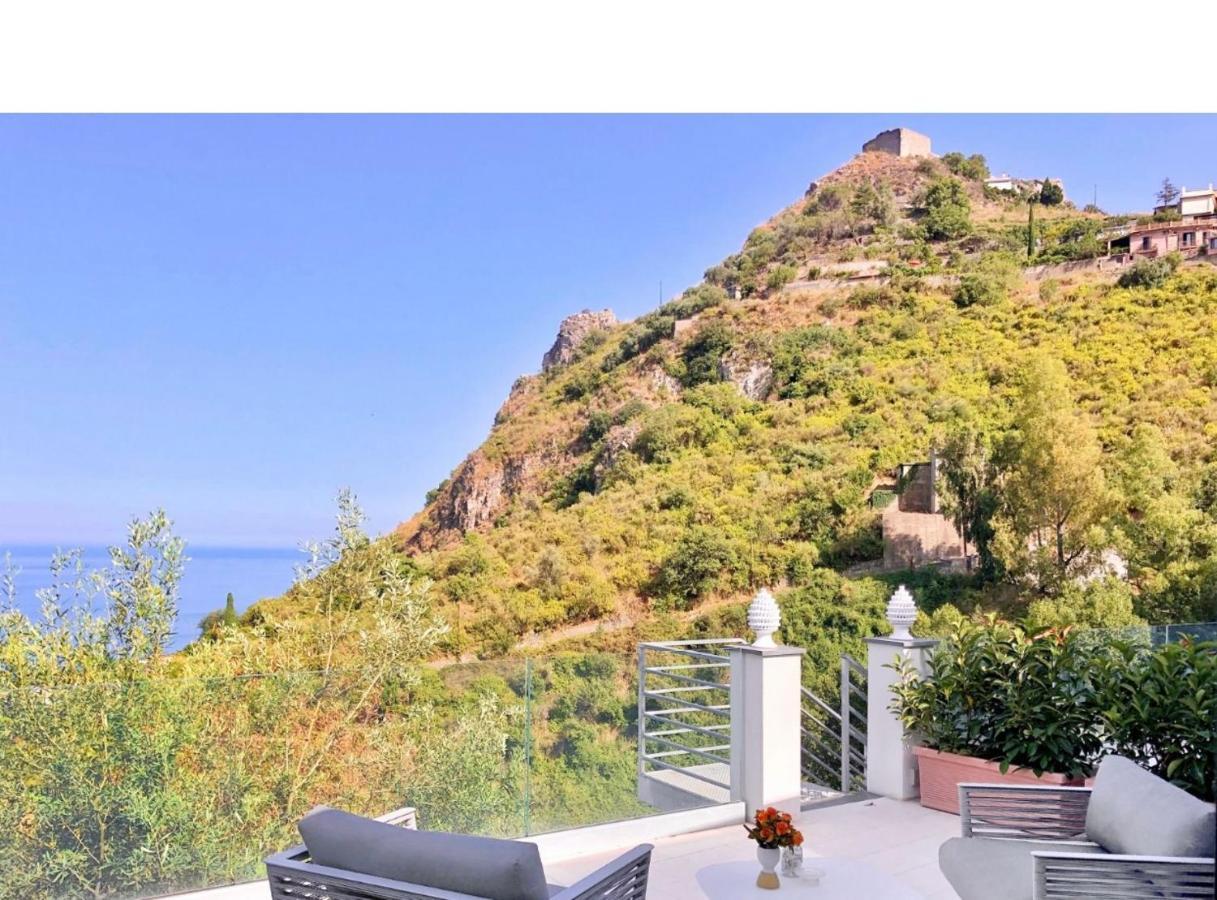Suite Apartments Branco - Infinity Pool & Sea View - 5 Minuti Dal Centro Taormina Exteriér fotografie