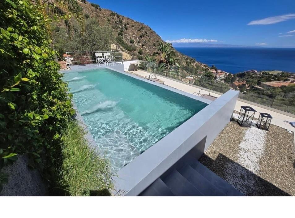 Suite Apartments Branco - Infinity Pool & Sea View - 5 Minuti Dal Centro Taormina Exteriér fotografie